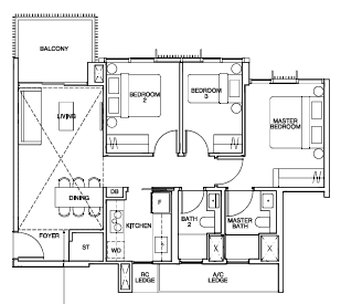 Ki Residences Floor Plan | +65 61001116 | Singapore